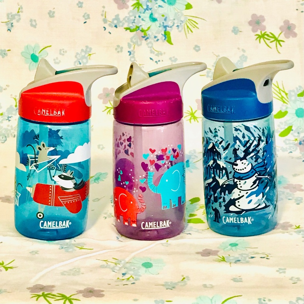 FREE* CamelBak Eddy Kids BPA Free Water Bottle Lot